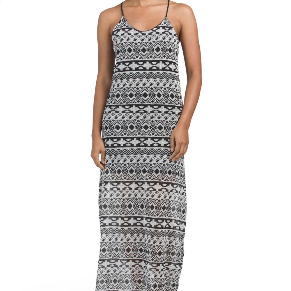 Aztec Printed maxi dress